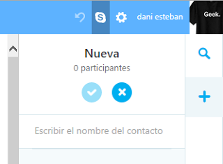 Skype nuevo en Outlook Mail