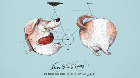 “Never stop riding”, una divertida campaña para promocionar un servicio de bicicletas