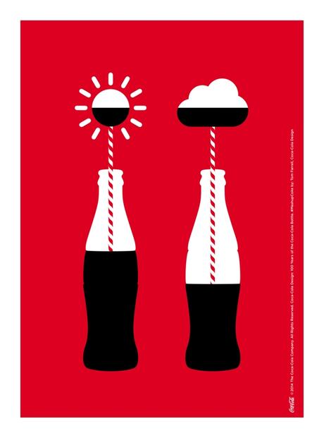 Artistas homenajean los 100 años de la botella de Coca-Cola