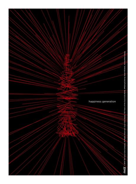 Artistas homenajean los 100 años de la botella de Coca-Cola