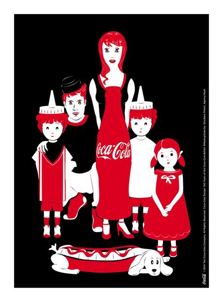 Artistas homenajean los 100 años de la botella de Coca-Cola