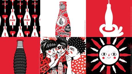 Artistas homenajean los 100 años de la botella de Coca-Cola