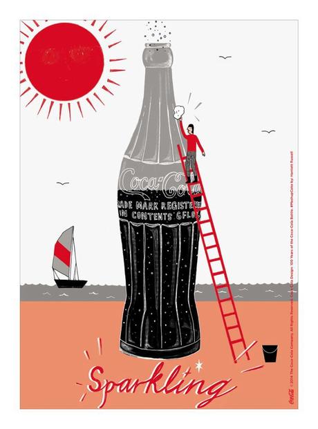 Artistas homenajean los 100 años de la botella de Coca-Cola