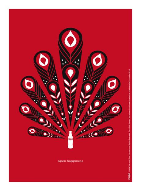 Artistas homenajean los 100 años de la botella de Coca-Cola