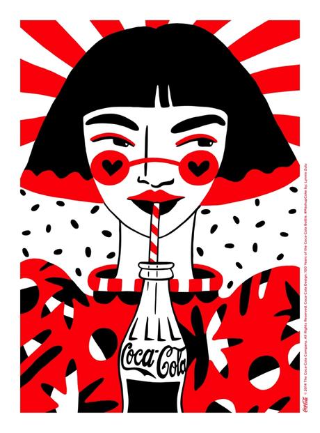 Artistas homenajean los 100 años de la botella de Coca-Cola