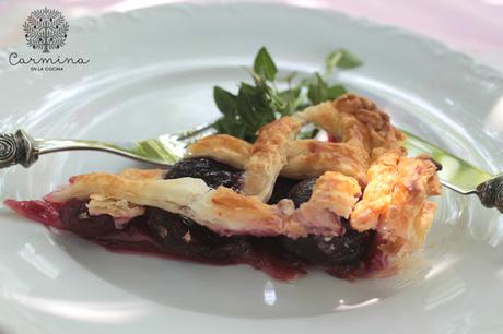 TARTA DE CEREZAS