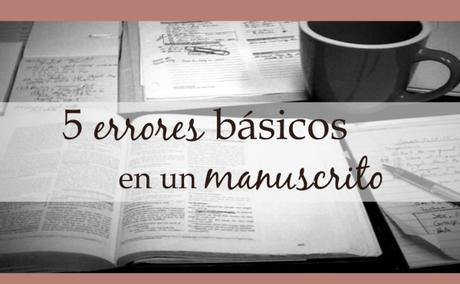 Errores básicos en un manuscrito
