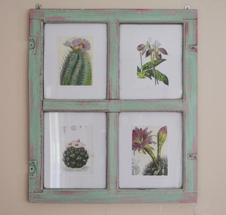 Reciclar: de ventana a marco {DIY}
