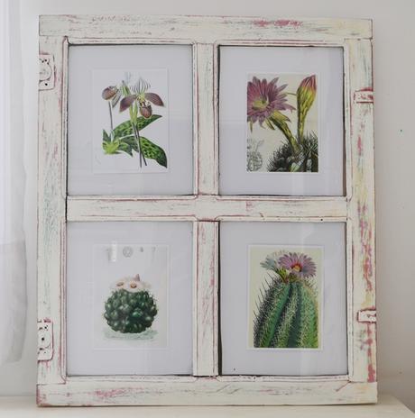 Reciclar: de ventana a marco {DIY}