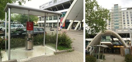 Fumando espero, pero afuera...