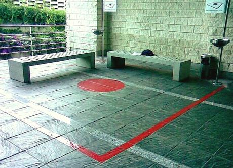 Fumando espero, pero afuera...