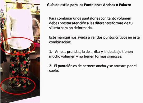 Pantalones Palazzo o muy anchos: Guía de uso