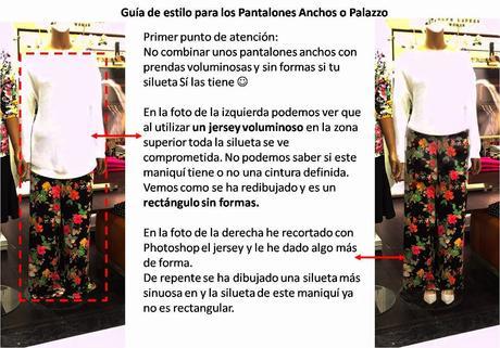 Pantalones Palazzo o muy anchos: Guía de uso