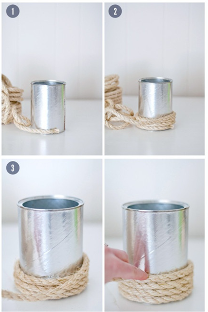 Deco-Hack...Florero rústico (DIY)