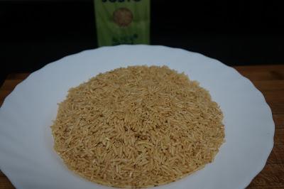 Arroz integral con sepia y champiñones