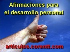 Afirmaciones para el desarrollo personal desarrollo personal