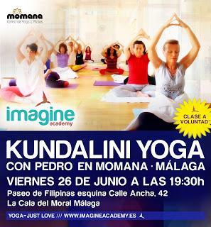 Clase de kundalini yoga y charla con Pedro Misle en La Cala del Moral. Viernes 26 de Junio, 19.30 horas