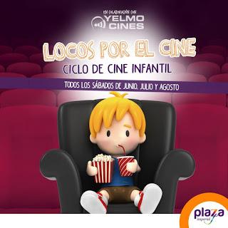 Ciclo de Cine Infantil: Locos por el Cine en Plaza Imperial