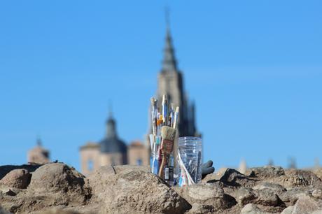 Pinceles en el Cerro del Bu