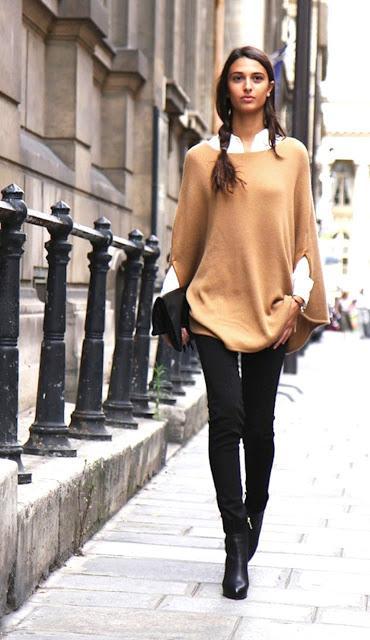 PONCHOS MODERNOS PARA MUJERES