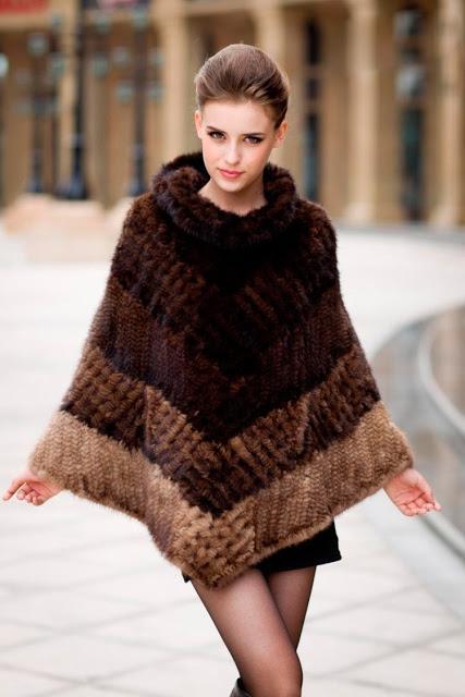 PONCHOS MODERNOS PARA MUJERES