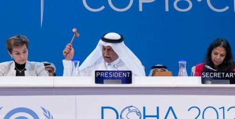 La presidencia de COP 18 en Doha