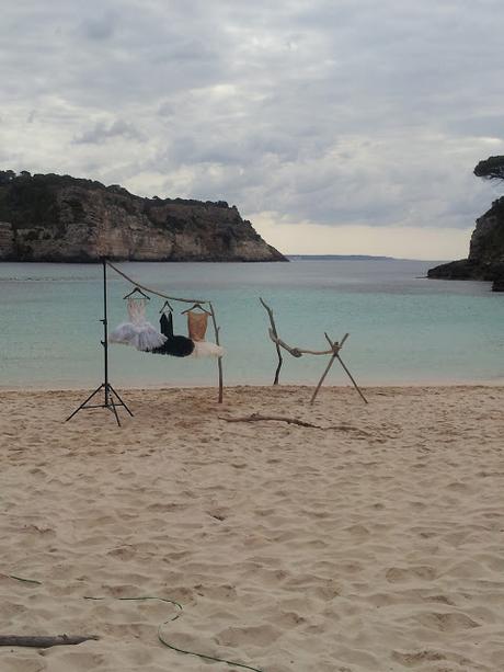 La playa de  Punta Prima Menorca escenario de baile para la CND