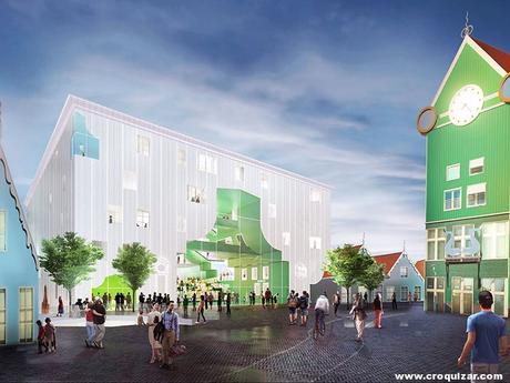 MVRDV gana concurso para el centro cultural en Zaanstad NOT-068-MVRDV, centro cultural en Zaanstad (Países Bajos)-1