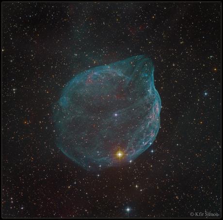 Sharpless 308: la burbuja estelar