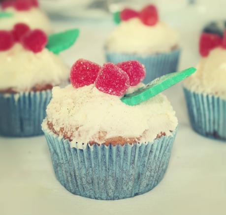 CUPCAKES FRESA Y VAINILLA