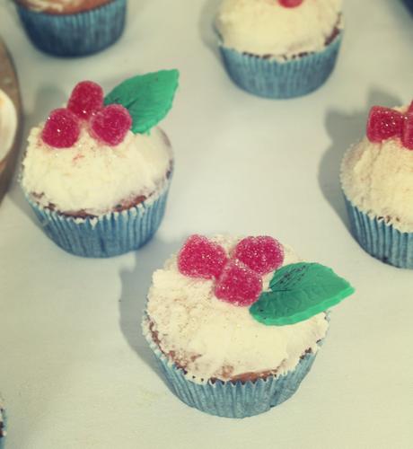 CUPCAKES FRESA Y VAINILLA