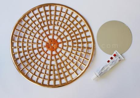 DIY: Espejo con un escurridor