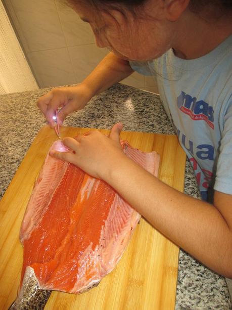 Blog de cocina, solo yo, recetas, blog solo yo, cocina, trucha a la navarra, pescado, trucha, bacon, gastronomia, masterchef, cocina infantil, 