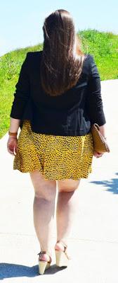 OOTD ~ Vestido leopardo amarillo ~ Yellow leopard print Dress