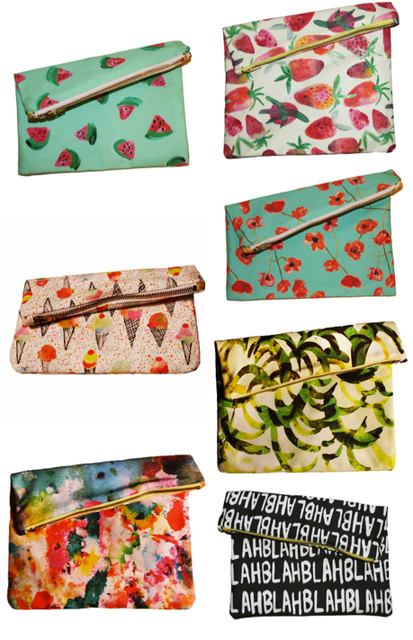 Etsy finds. Kindah Khalidy #clutch #textil #design