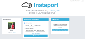 Elección de exportación - Instaport