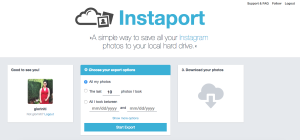 Sesión Iniciada - Instaport