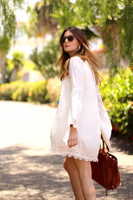 Lace Dress Romwe