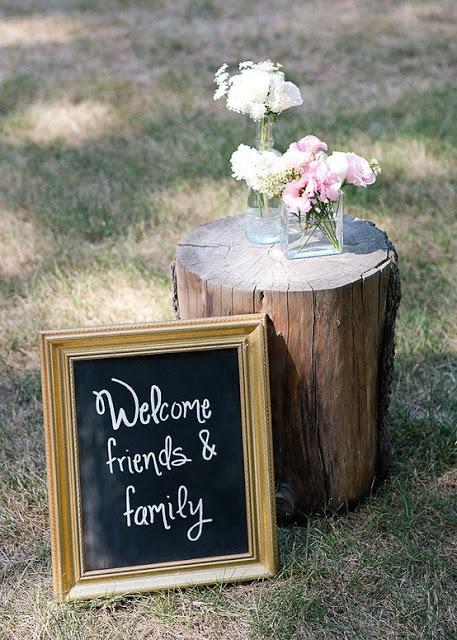 Carteles y pizarras de bienvenida para tu boda