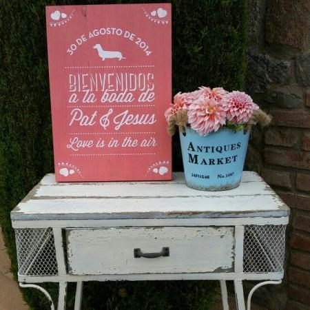 Carteles y pizarras de bienvenida para tu boda