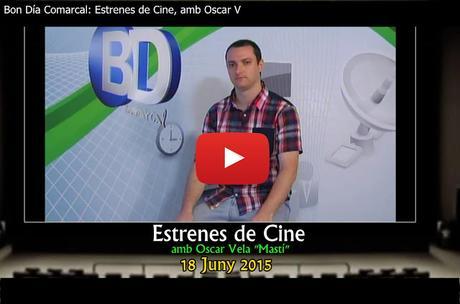 Bon Día Comarcal: Estrenes de Cine, amb Oscar Vela Bon Día Comarcal: Estrenes de Cine, amb Oscar Vela