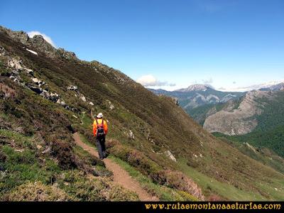 Ruta Les Rapaines, Lago Ubales, Cascayón: Sendero al Ubales