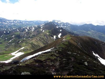 Ruta Les Rapaines, Lago Ubales, Cascayón: Desde el Cascayón al Entrepicos