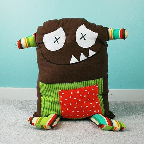 Miércoles de inspiración ♥ 5 ideas costuriles y monstruosas para niños Miércoles de inspiración ♥ 5 ideas costuriles y monstruosas para niños