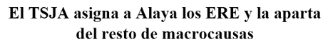 El TSJ de Andalucía, la juez Alaya y la sintaxis