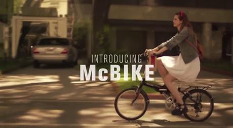 McBike, el packaging de McDonald’s diseñado para los ciclistas