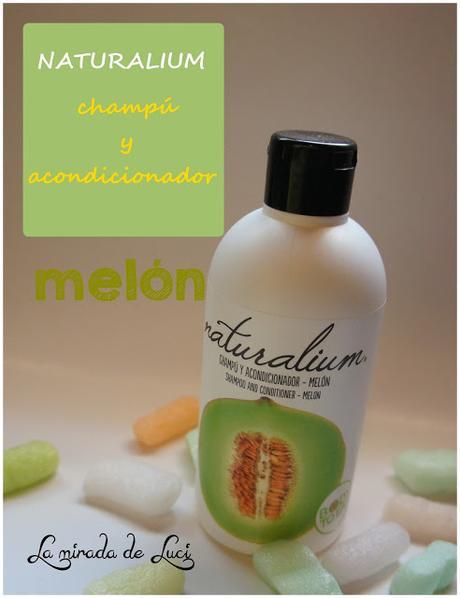 NATURALIUM, champú y acondicionador de melón.