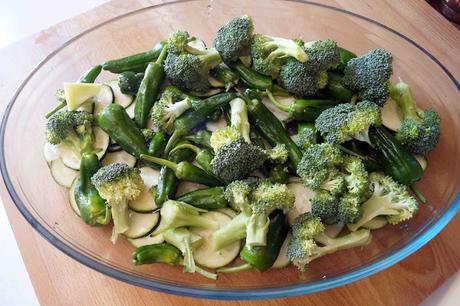 Receta: verduras al horno / Recipe: baked vegetables
