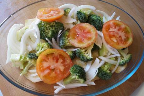 Receta: verduras al horno / Recipe: baked vegetables