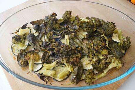 Receta: verduras al horno / Recipe: baked vegetables
